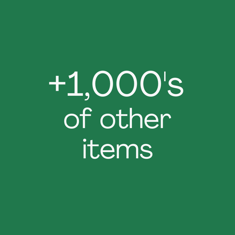 Webpage image - 1000s of other items