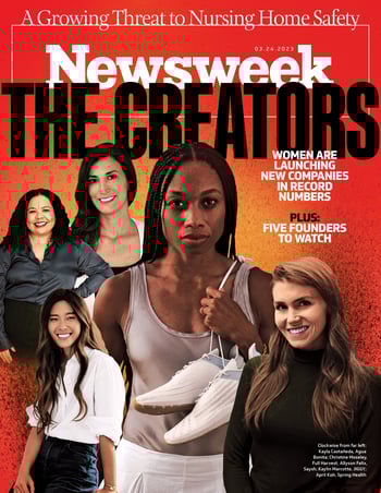 Newsweek Women Entrepreneurs cover